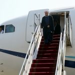 روحانی وارد کرمانشاه شد