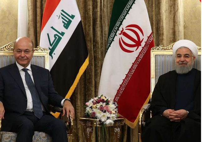 شوخی جالب حسن روحانی با رئیس جمهور عراق