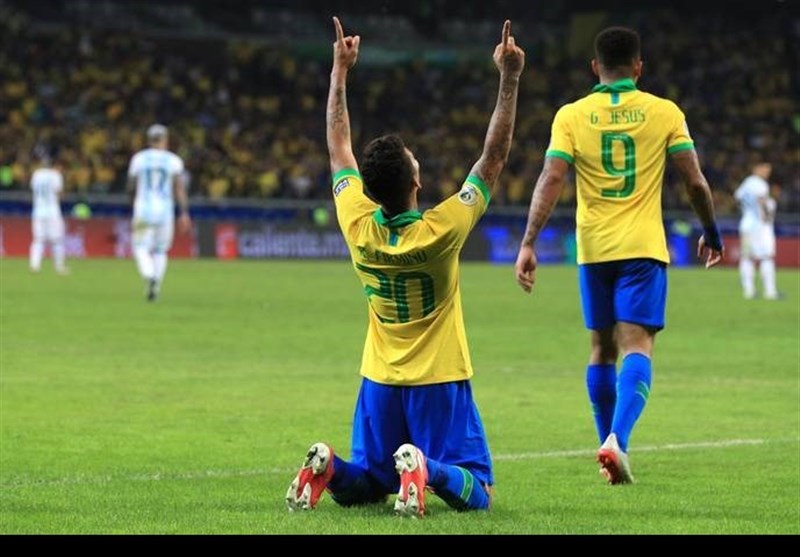 صعود برزیل به فینال با شکست آرژانتین