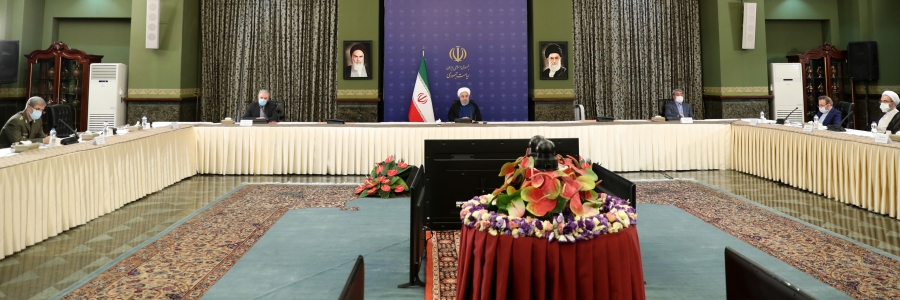 روحانی: نمی‌توانیم اقتصاد کشور را تعطیل کنیم؛ مردم به تبلیغات دشمنان توجه نمی کنند!