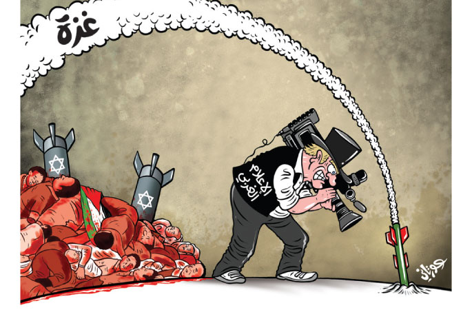 استاندارد دوگانه رسانه های غربی در پوشش اخبار جنگ غزه